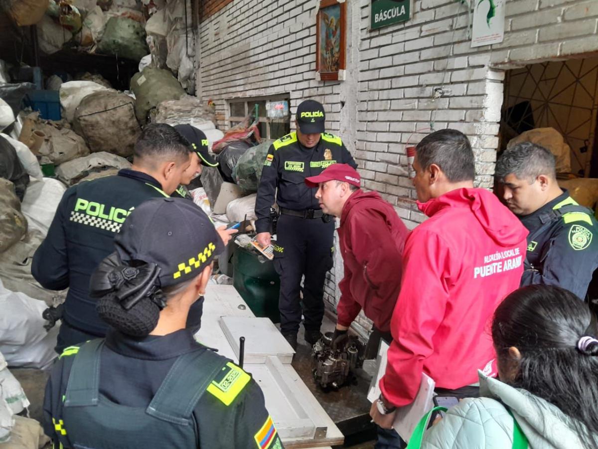 Motor alterado en Puente Aranda