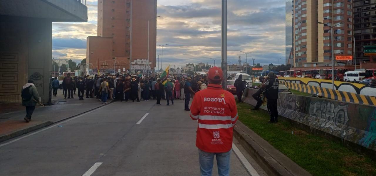 Paro Nacional en Bogotá