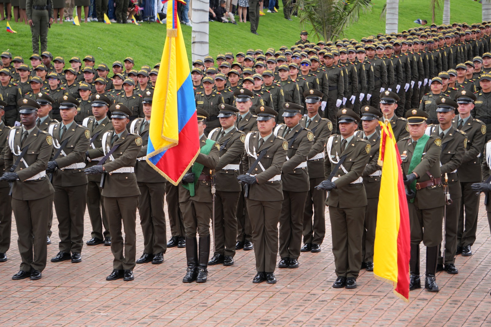 Policía Nacional cumple 134 años y anuncia la llegada de 480 nuevos auxiliares para Bogotá