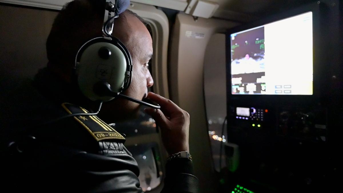 Helicóptero de la Policía