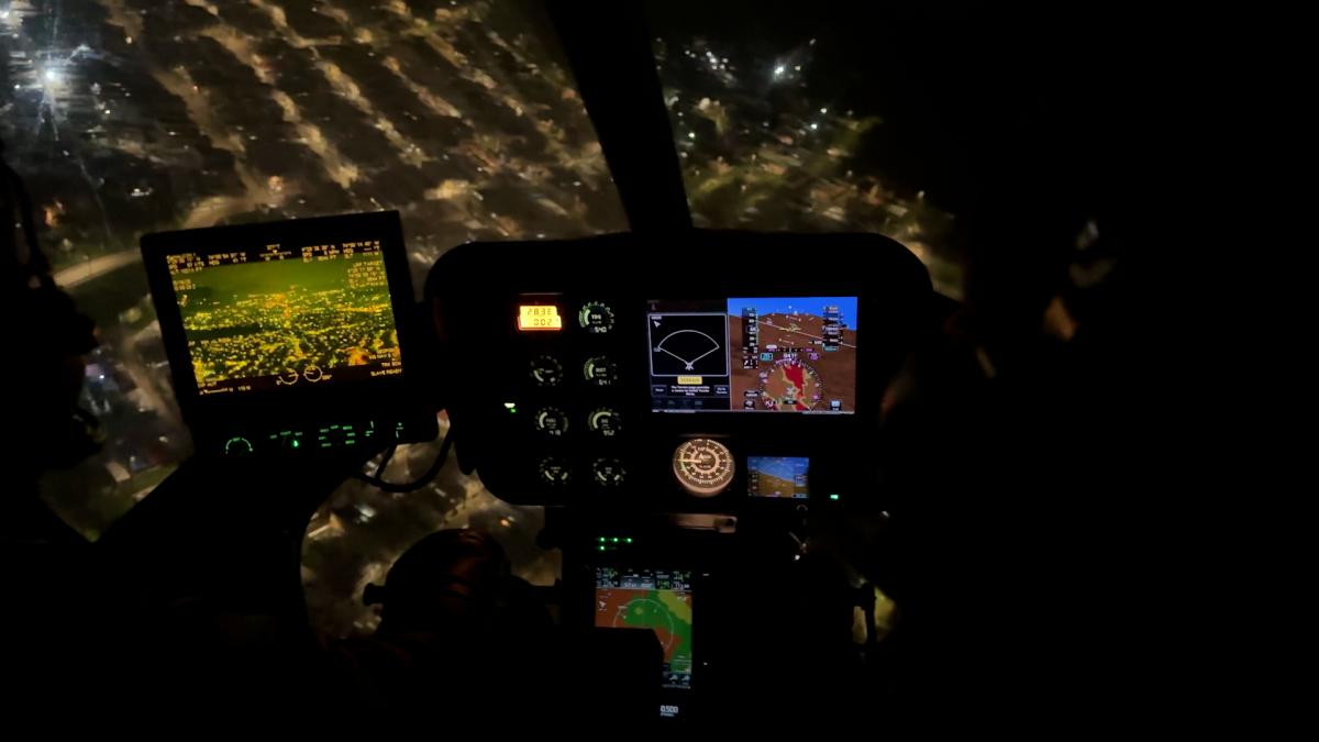 Helicóptero de la Policía