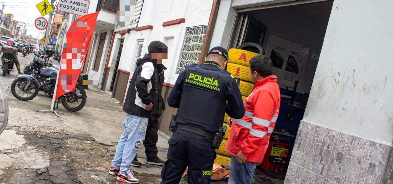 Operativo montallantas Barrios Unidos