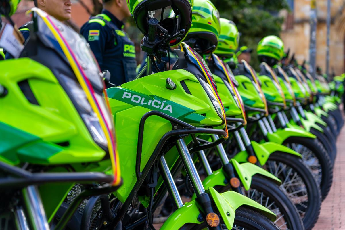 Motos de la Policía