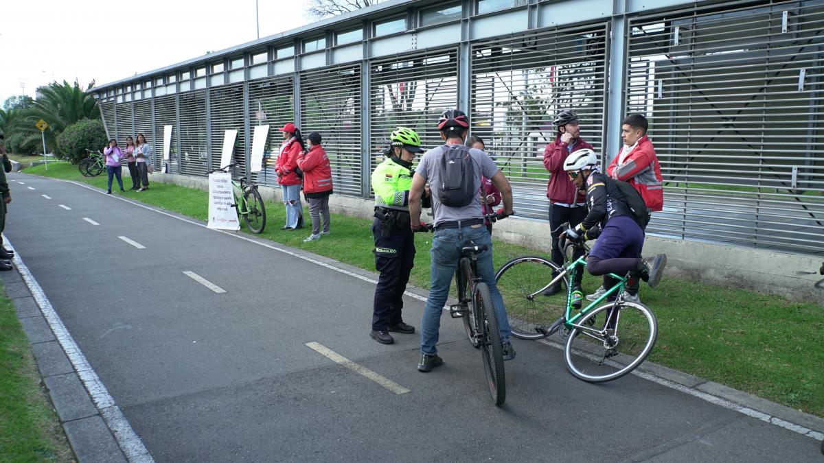 Registro bici Bogotá