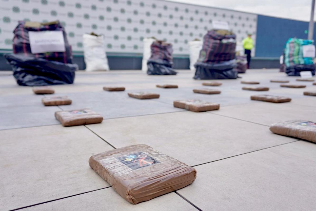 Operativo antidrogas en Bogotá Operativo antidrogas en Bogotá