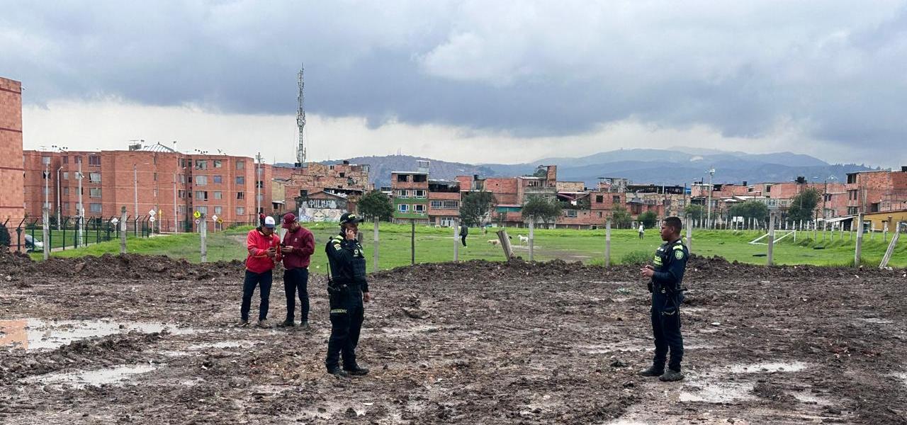 Tierreros en Bogotá