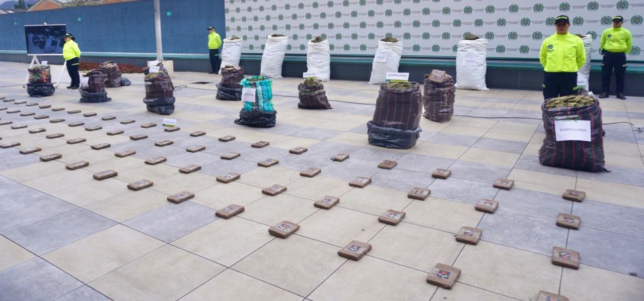 Incautan droga en Bogotá