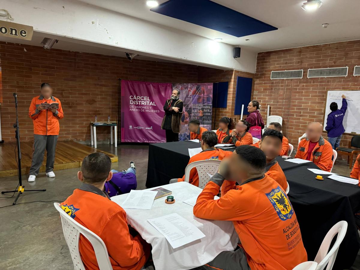 7. taller de literatura en la cárcel Distrital