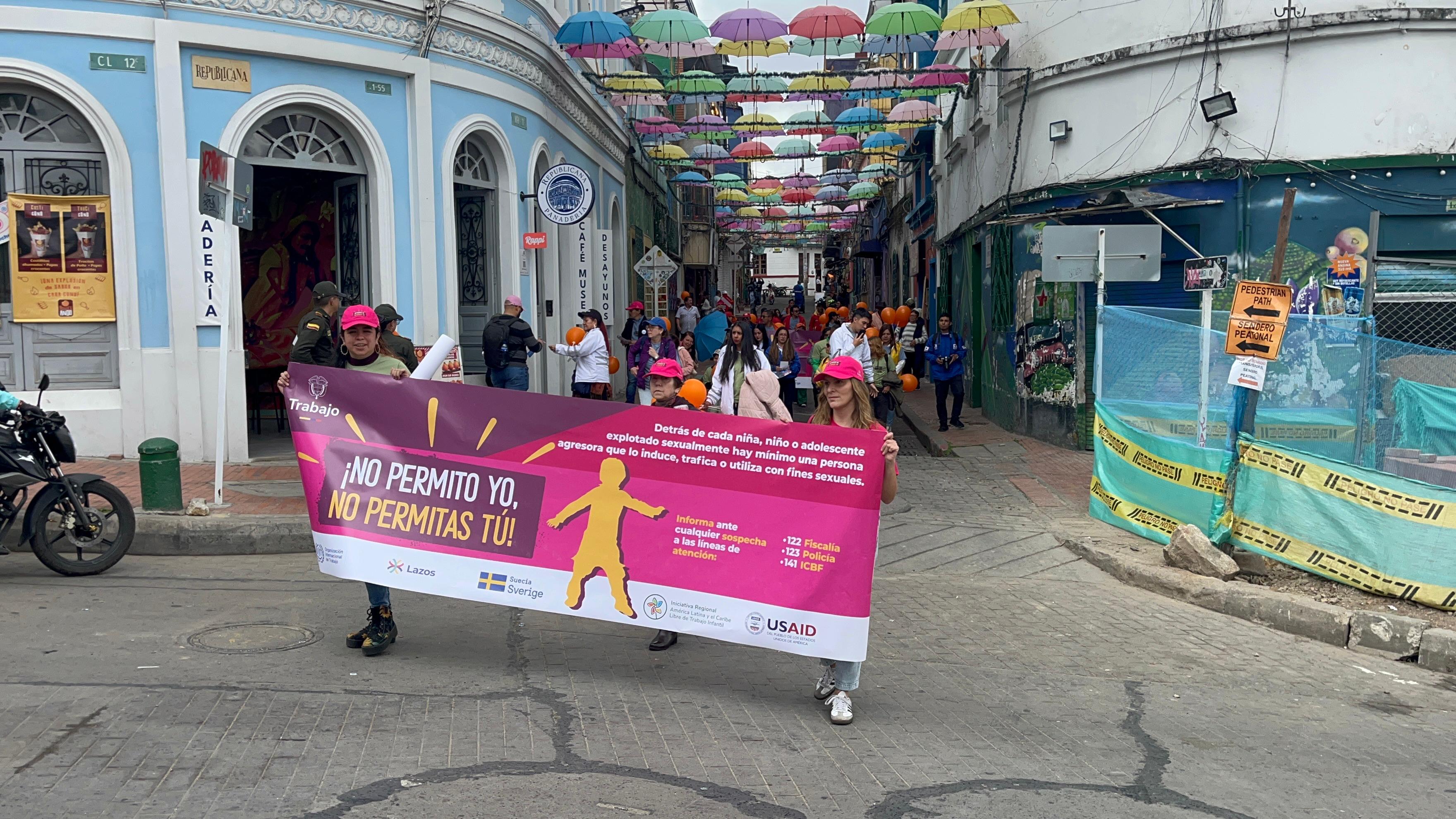 Bogotá refuerza acciones contra la explotación sexual comercial de niños, niñas y adolescentes en La Candelaria