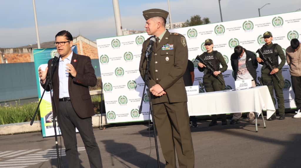 Capturas por secuestro, feminicidio y terrorismo: los principales resultados contra la delincuencia en octubre en Bogotá 