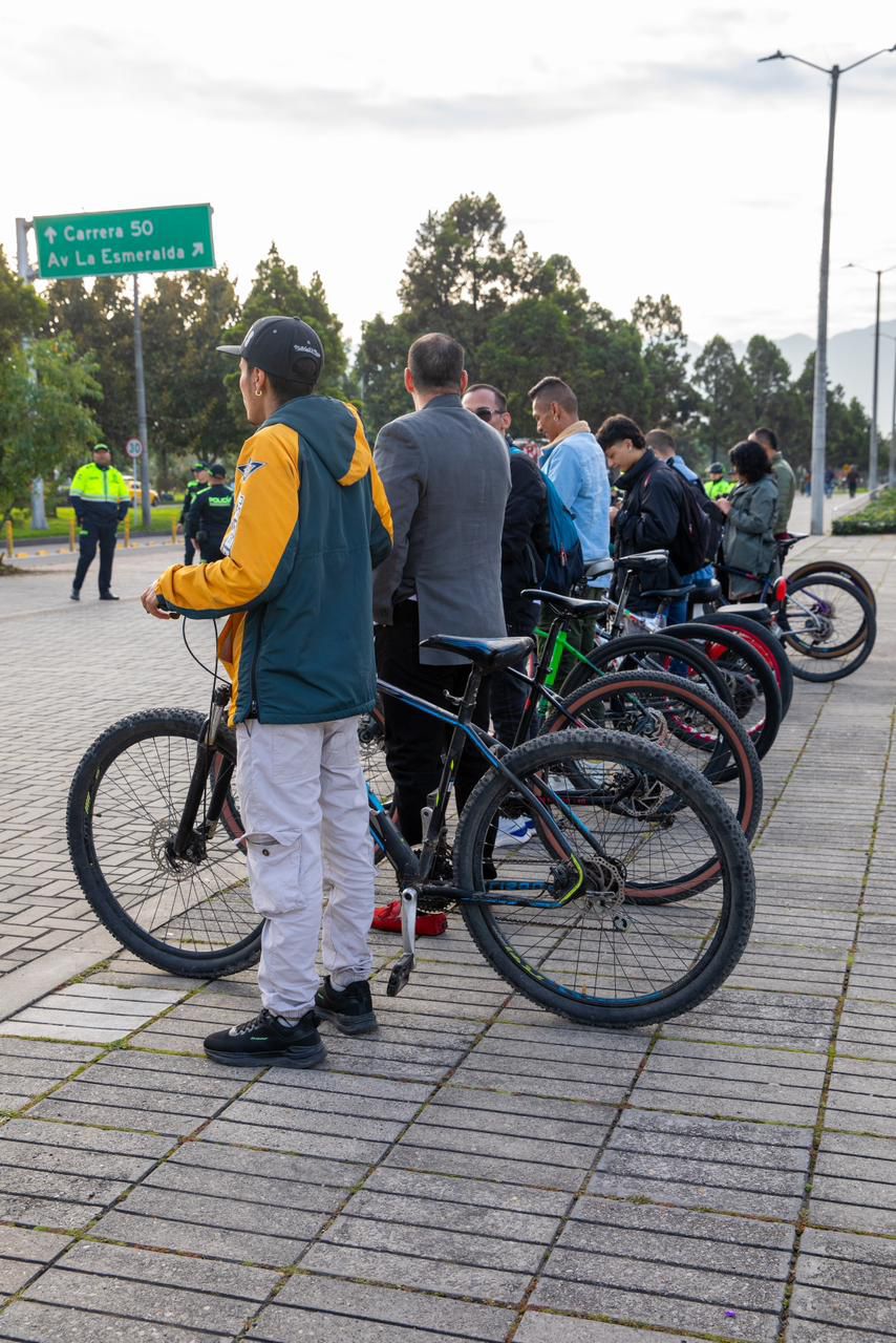 En lo corrido del año se ha reducido en un 50 % el hurto a bicicletas en Bogotá 
