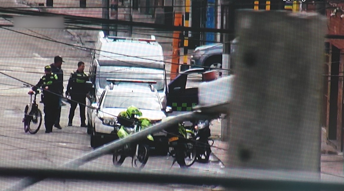 Intentó escapar tras robar una bicicleta en Barrios Unidos, pero las cámaras de seguridad nunca le perdieron el rastro y fue capturada