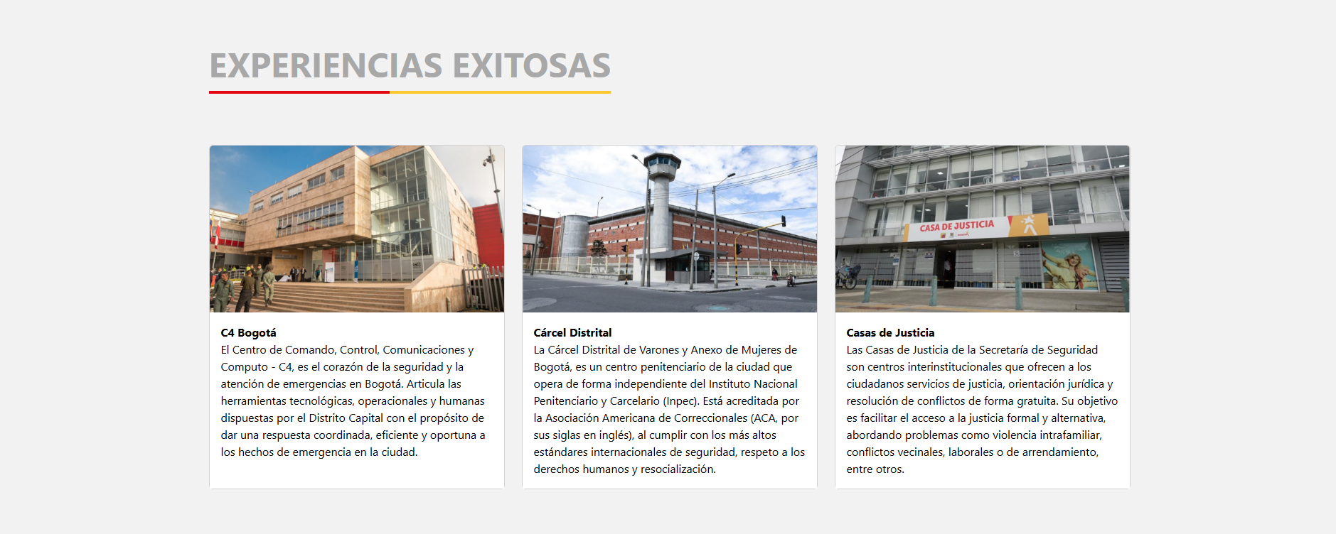 Experiencias Exitosas