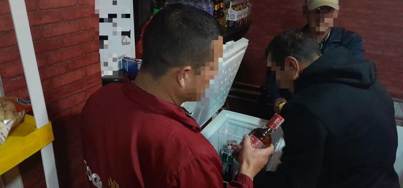 Megatoma interinstitucional en el sector de Antonio Nariño.