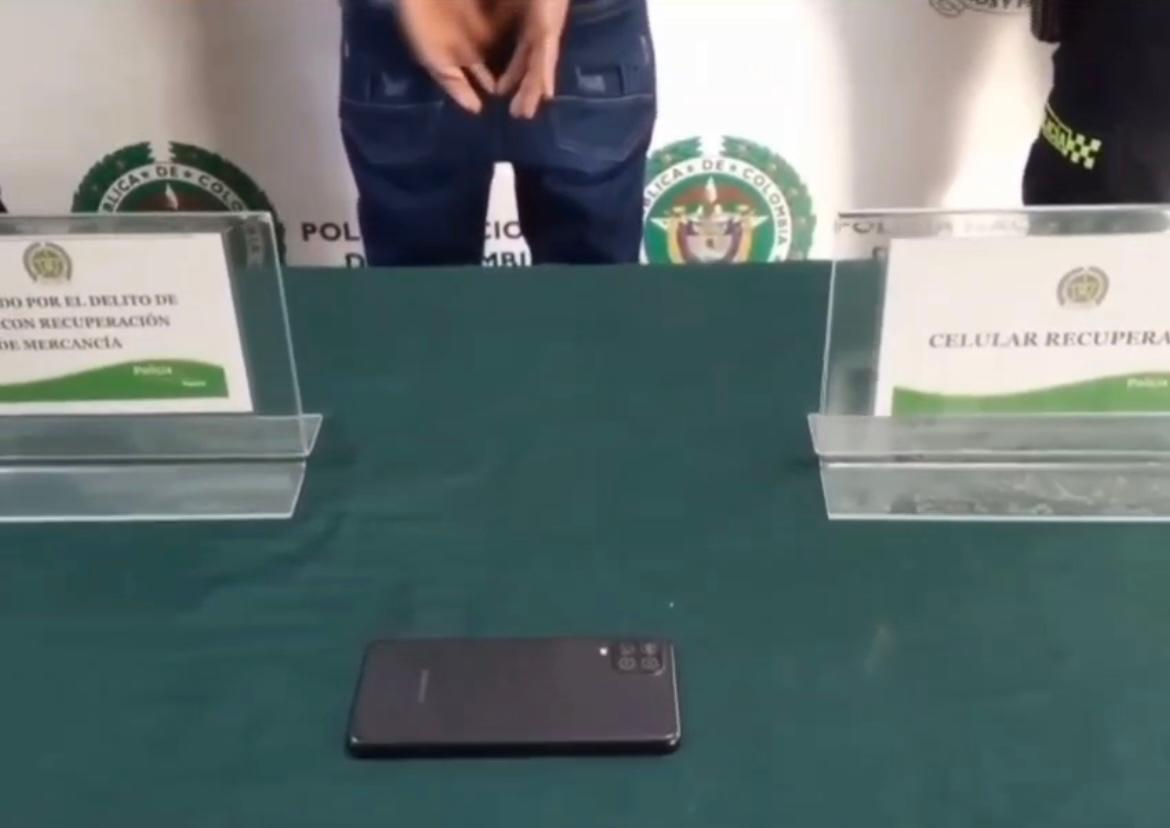 Capturado delincuente que tenía detención domiciliaria, pero estaba robando un celular en Bosa