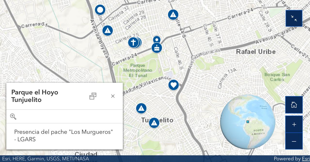 Tunjuelito estrena la primera cartografía digital con la memoria histórica de barras futboleras para fortalecer la seguridad y convivencia
