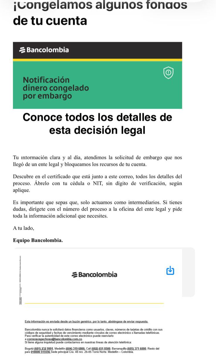 Alerta por nueva modalidad de estafa de los ciberdelincuentes suplantando entidades financieras