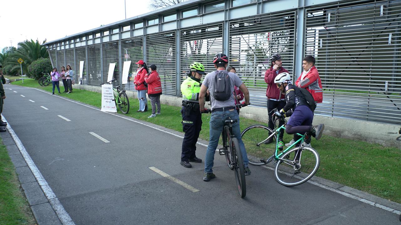 Dispositivo de seguridad para el Día sin carro y sin moto en Bogotá: en lo corrido de 2026 el hurto de bicicletas se ha reducido 56 %