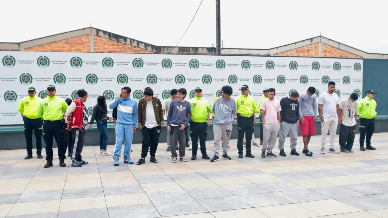 Banda delincuencial capturada