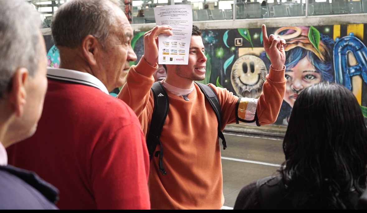 Gestor de TransMilenio por un día 