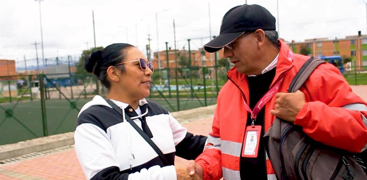 Martín Rojas el Gestor de Convivencia que arriesga su vida para recuperar los parques de la localidad de Bosa