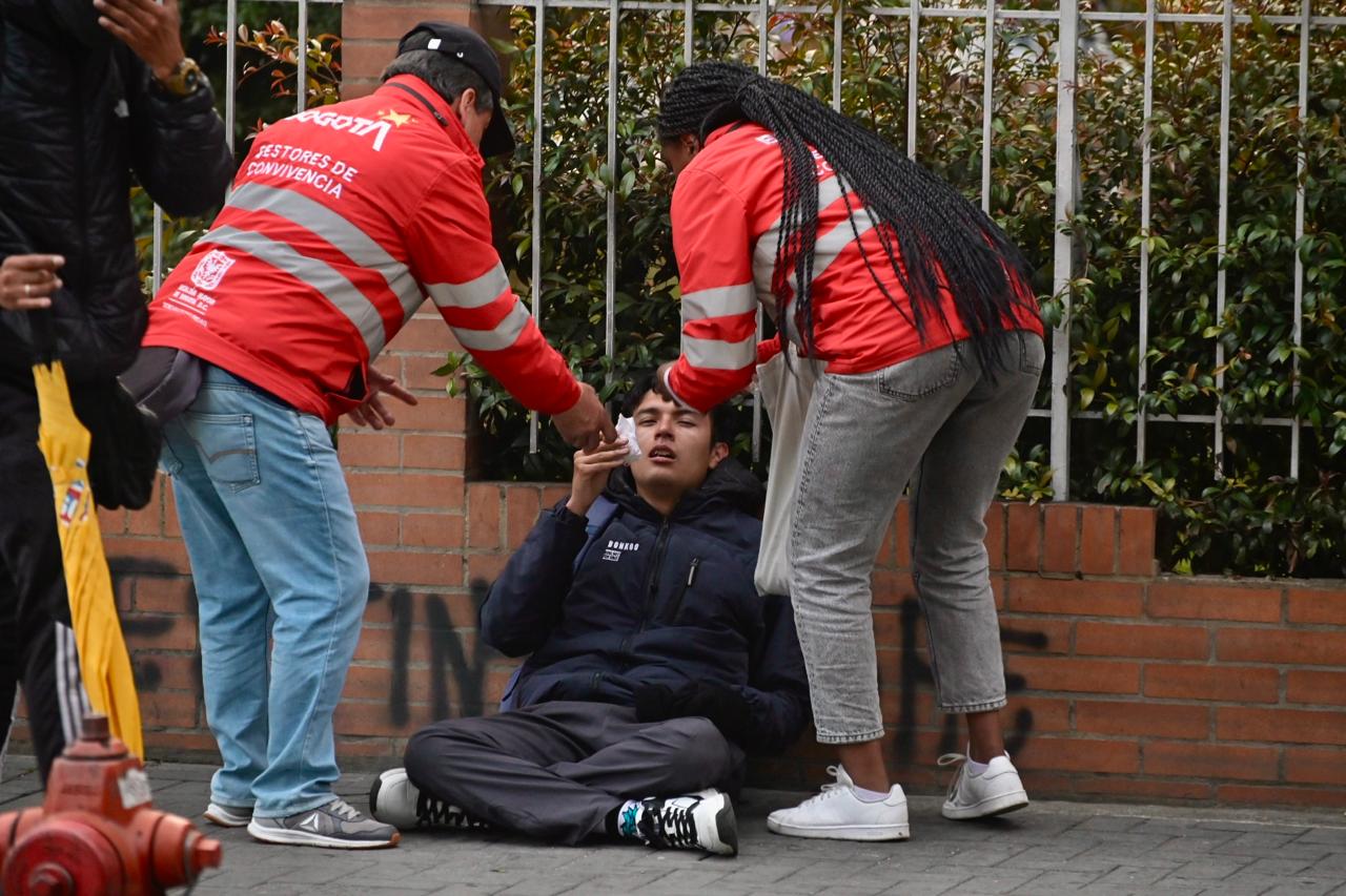 95 de cada 100 protestas en Bogotá se gestionan por medio del diálogo 