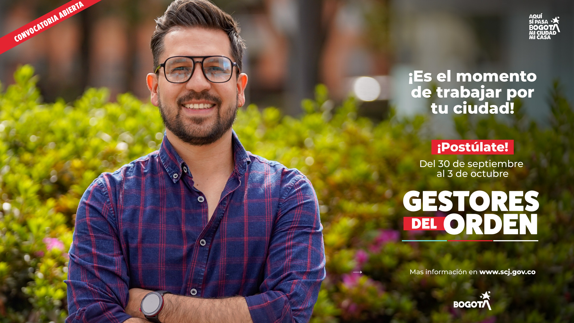 Bogotá abre convocatoria para los primeros Gestores del Orden