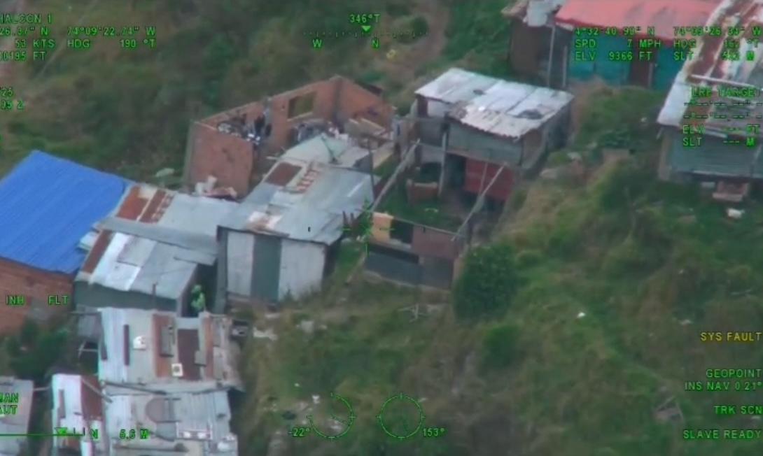 Con apoyo del Halcón de la Policía fueron recuperadas en una invasión 8 motos que habían sido hurtadas en Bogotá