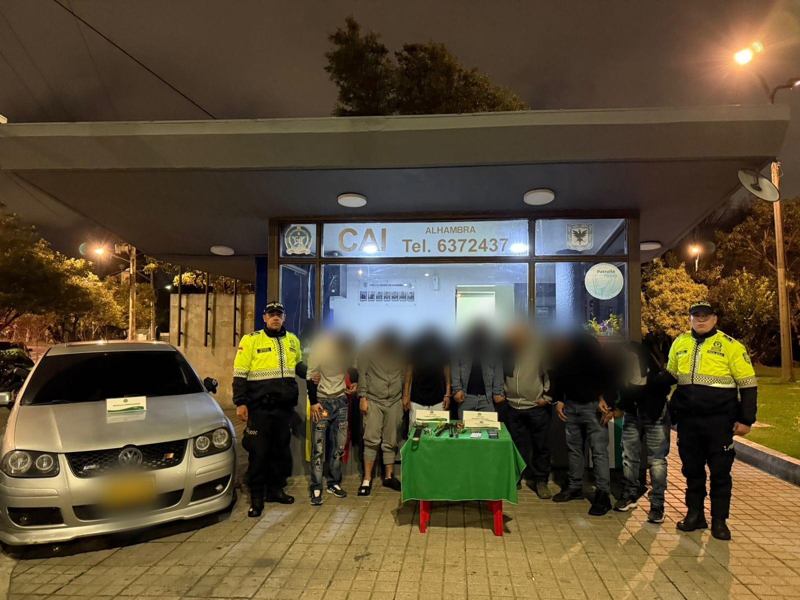 Intentaron hurtar una vivienda con una ‘escalera humana’, pero fueron descubiertos por el Halcón