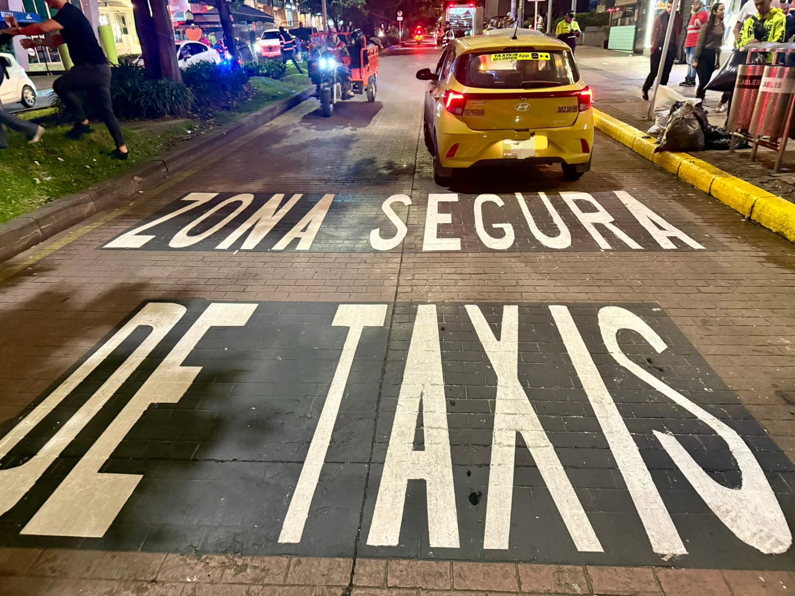 zonas seguras de taxi