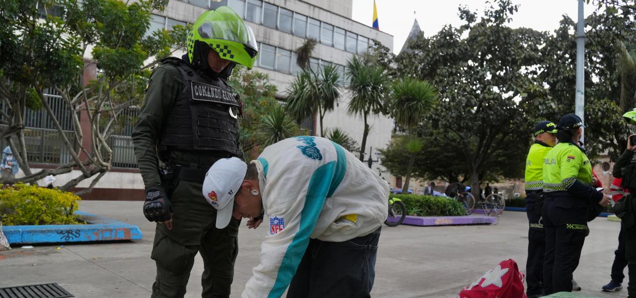 Intervención en la Carrera Séptima.
