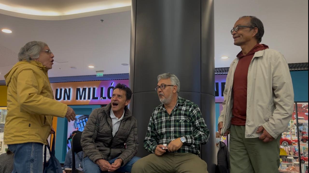 A través de puestas en escena y arte, líderes comunitarios plantean estrategias para mejorar la seguridad y convivencia en Bogotá