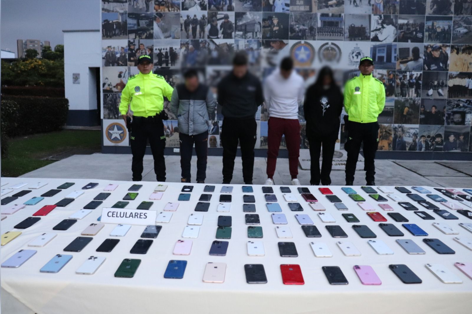 Golpe al crimen en Bogotá: esta semana cayeron red trasnacional de hurto de celulares y delincuentes armados durante operativos