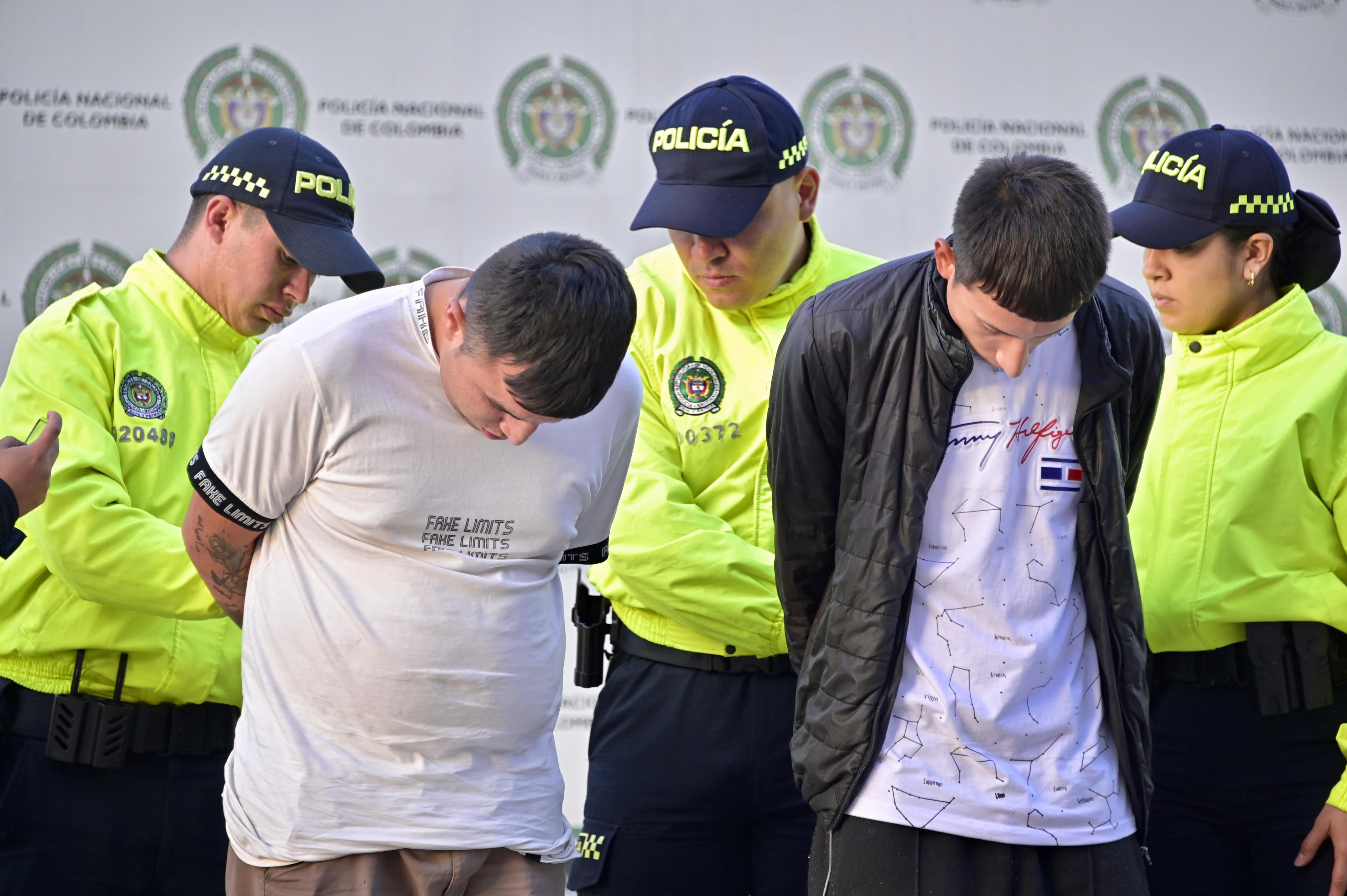 Golpe a las finanzas criminales y al hurto de vehículos marcaron una semana de lucha contra el hampa en Bogotá  