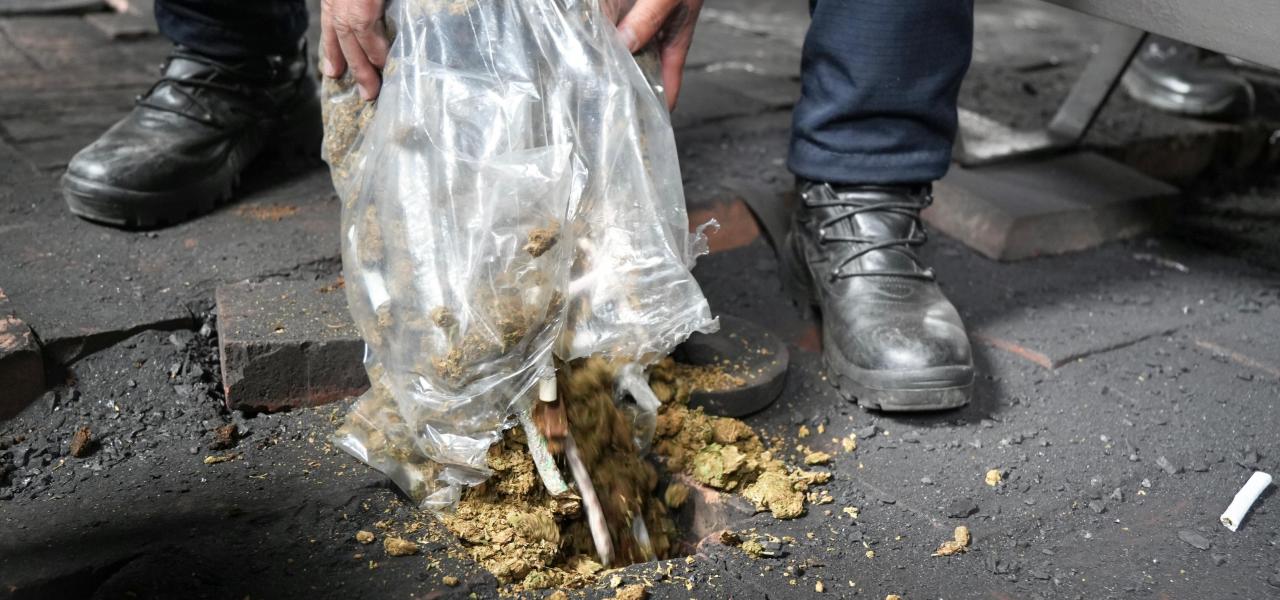 Más de 4.000 dosis de estupefacientes destruídas.