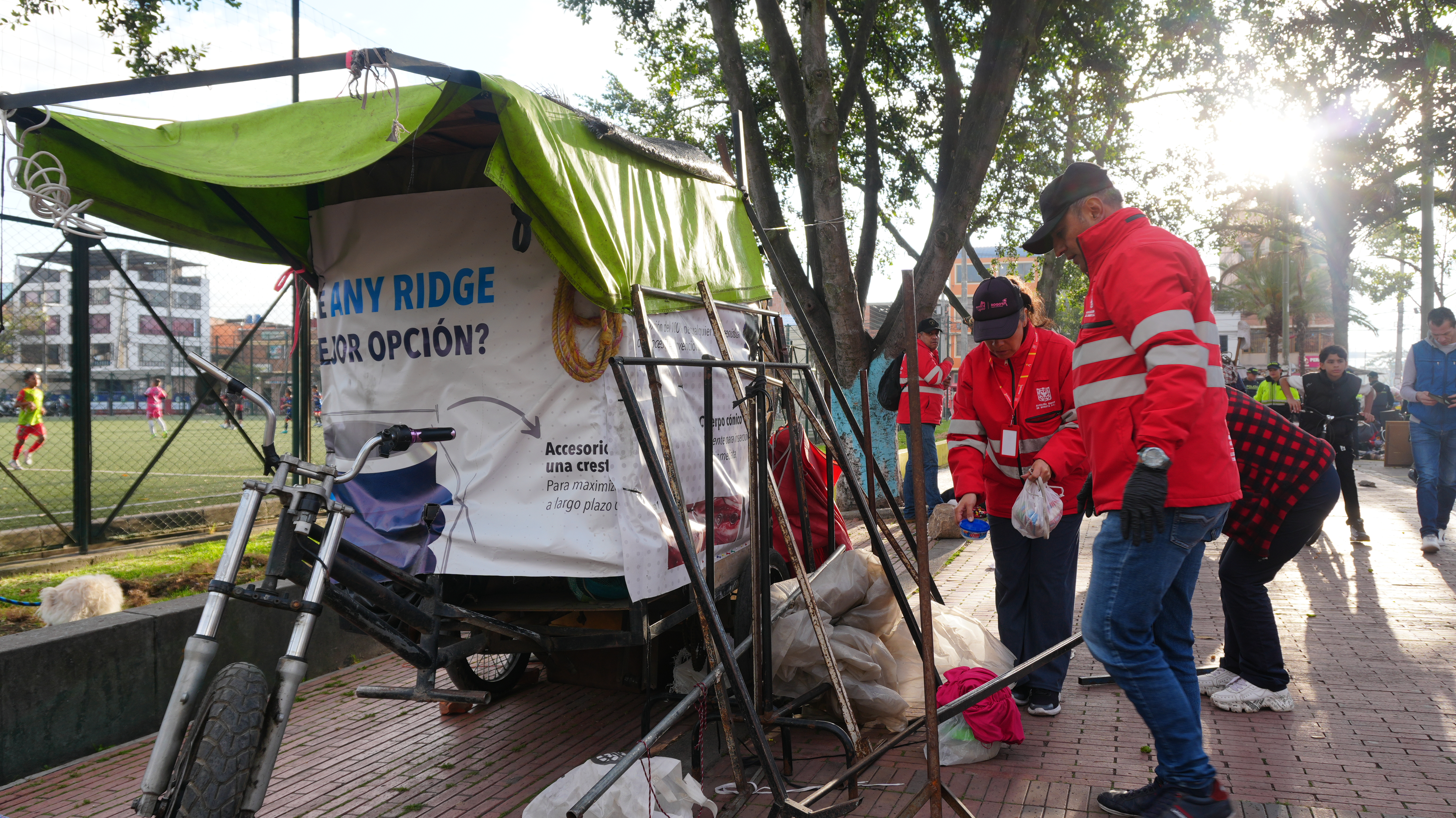 Megatoma permitió recuperar espacio público en el parque Bellavista, en Kennedy, y reducir escenarios de microtráfico y extorsión