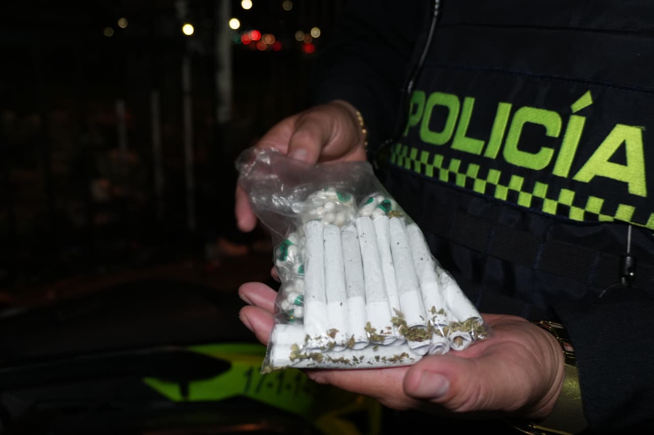 Incautadas bicicletas de dudosa procedencia, drogas, armas blancas y municiones durante megatoma en San Bernardo