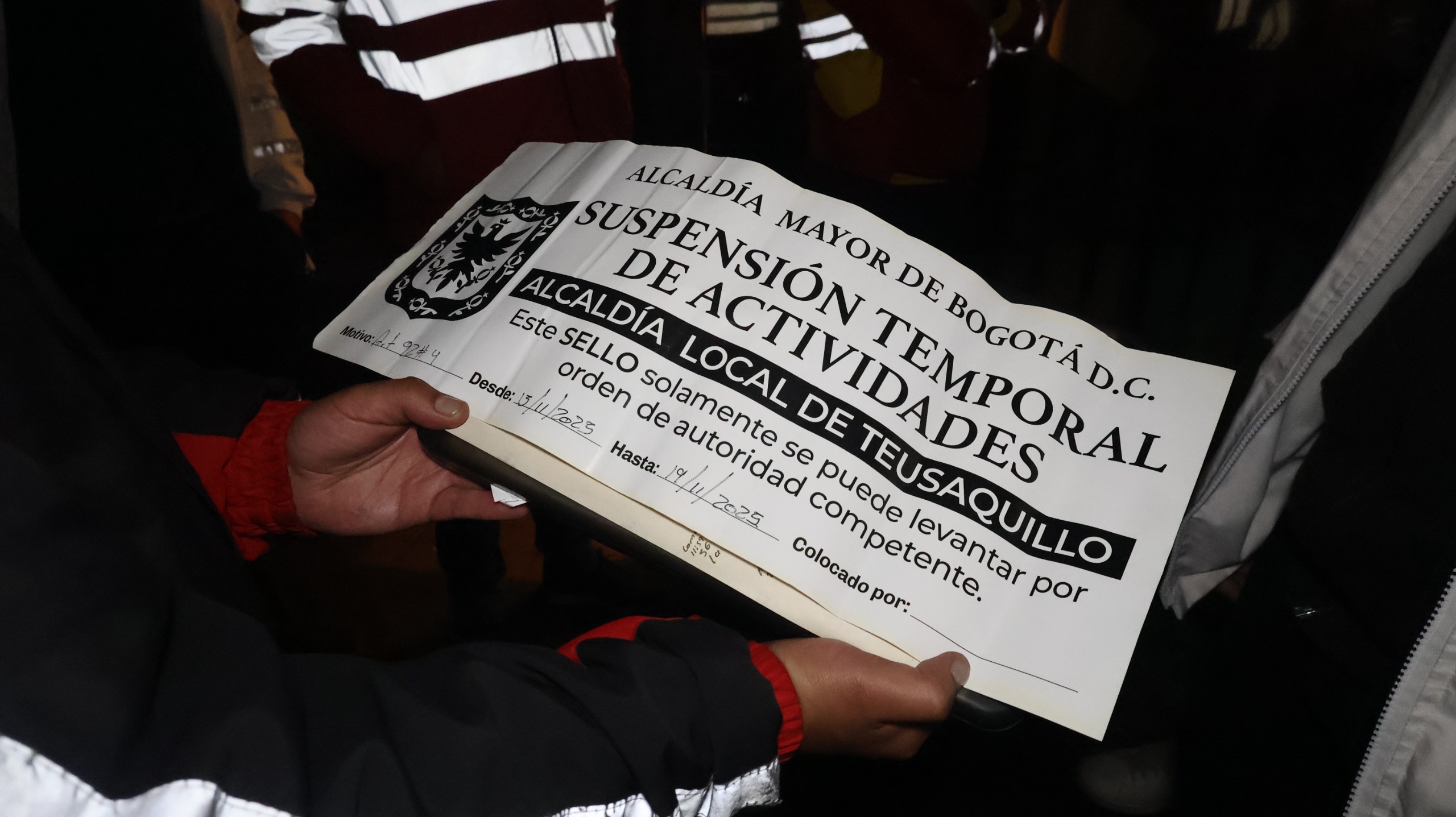 Suspendido establecimiento comercial en Galerías por no contar con sistemas de control de ruido