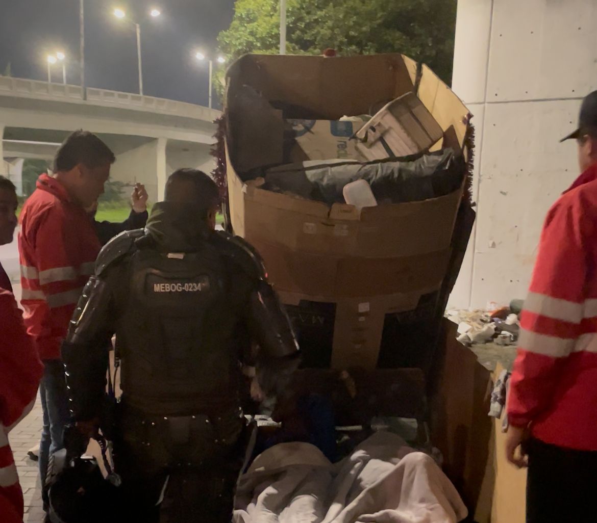 Operativo en Chapinero dejó carretas de reciclaje incautadas por mala disposición de residuos y más de tres toneladas de basura recolectadas