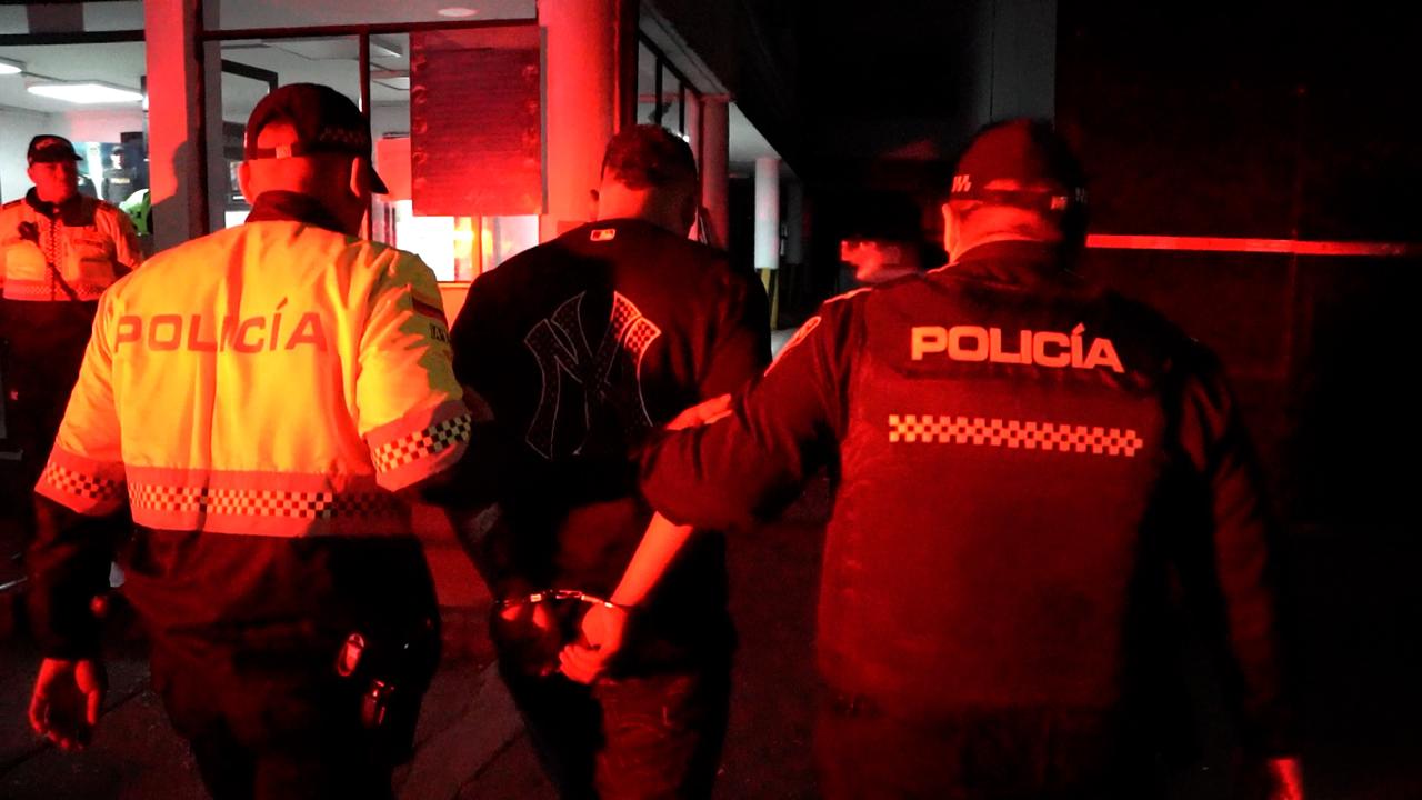 Capturado con un revólver en un bar que funcionaba como ‘sindicato’ en el Restrepo durante operativo de Halloween