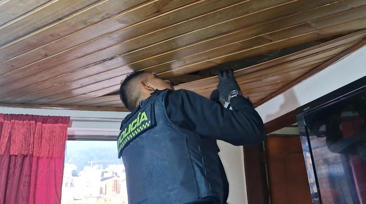 Operativo en pagadiarios de Teusaquillo deja incautaciones de droga, armas, dinero falso y una patineta robada