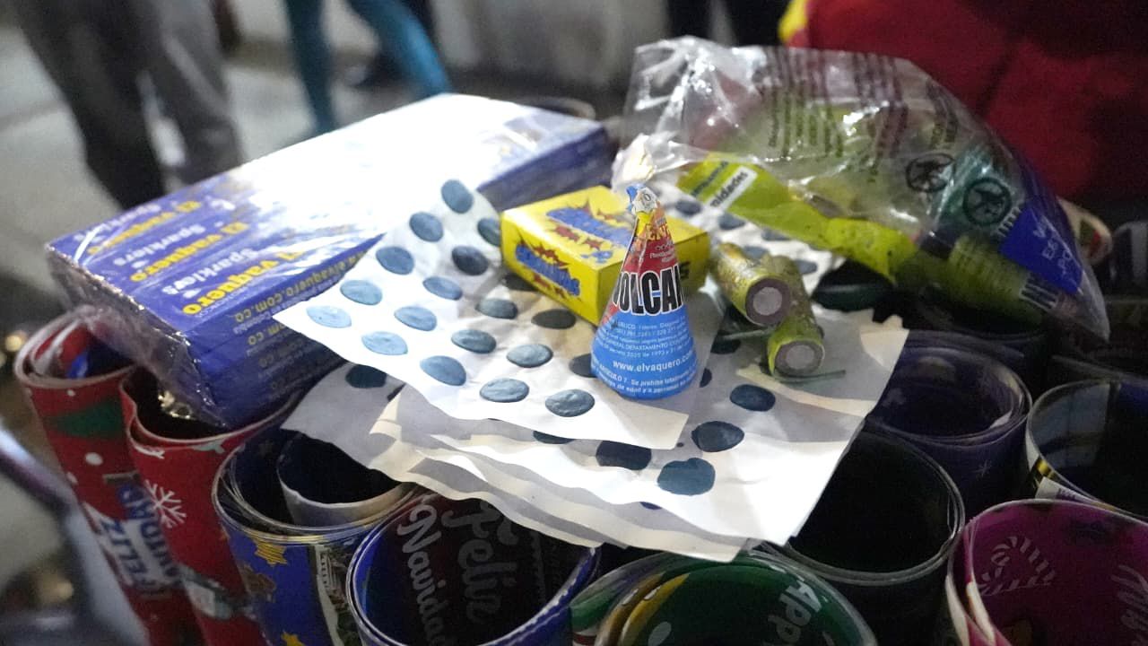 Los operativos contra la pólvora en diciembre no se detienen