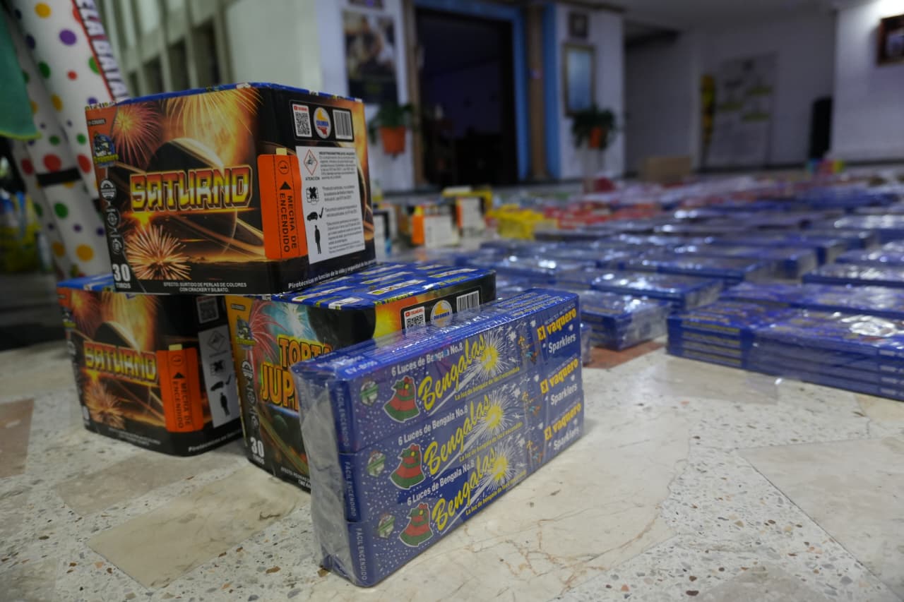 Hallados más de 80 kilos de pólvora que iban a ser comercializados ilegalmente en Kennedy