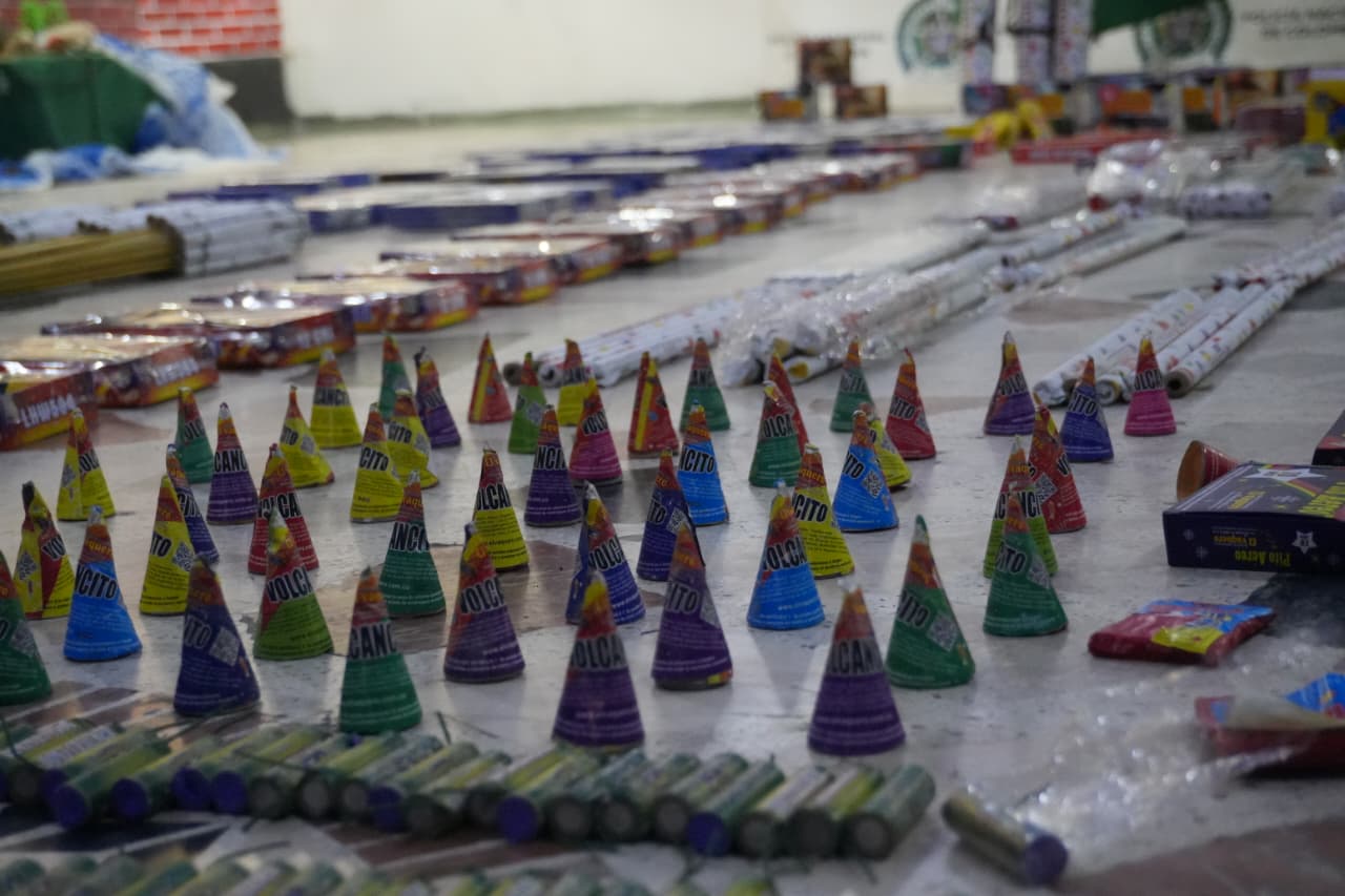 Hallados más de 80 kilos de pólvora que iban a ser comercializados ilegalmente en Kennedy