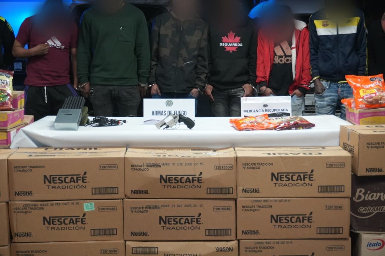 Capturados robando supermercado