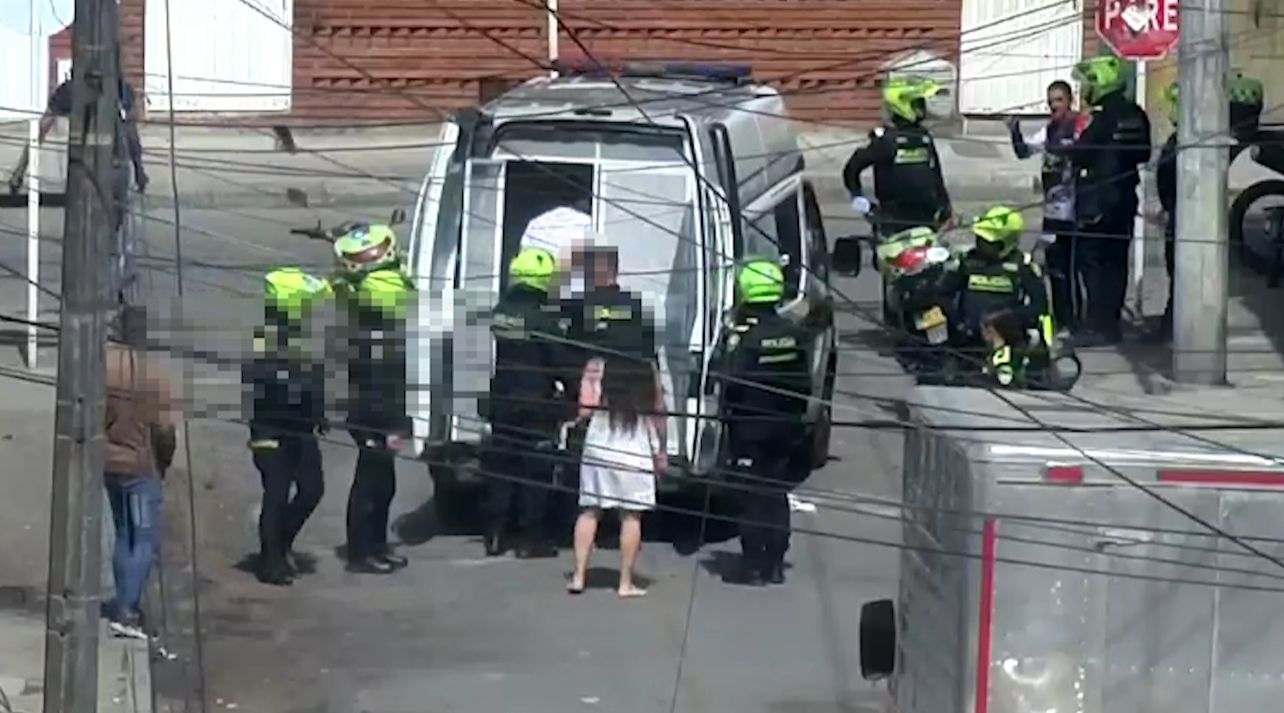 riña terminó en captura de extorsionista