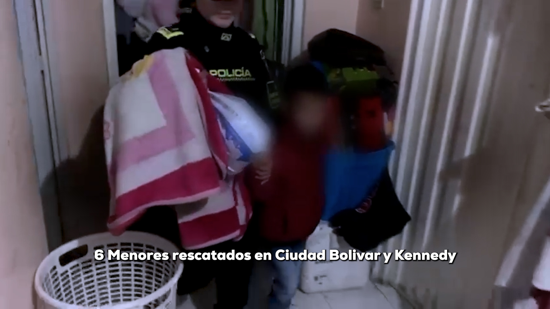 Menor rescatada