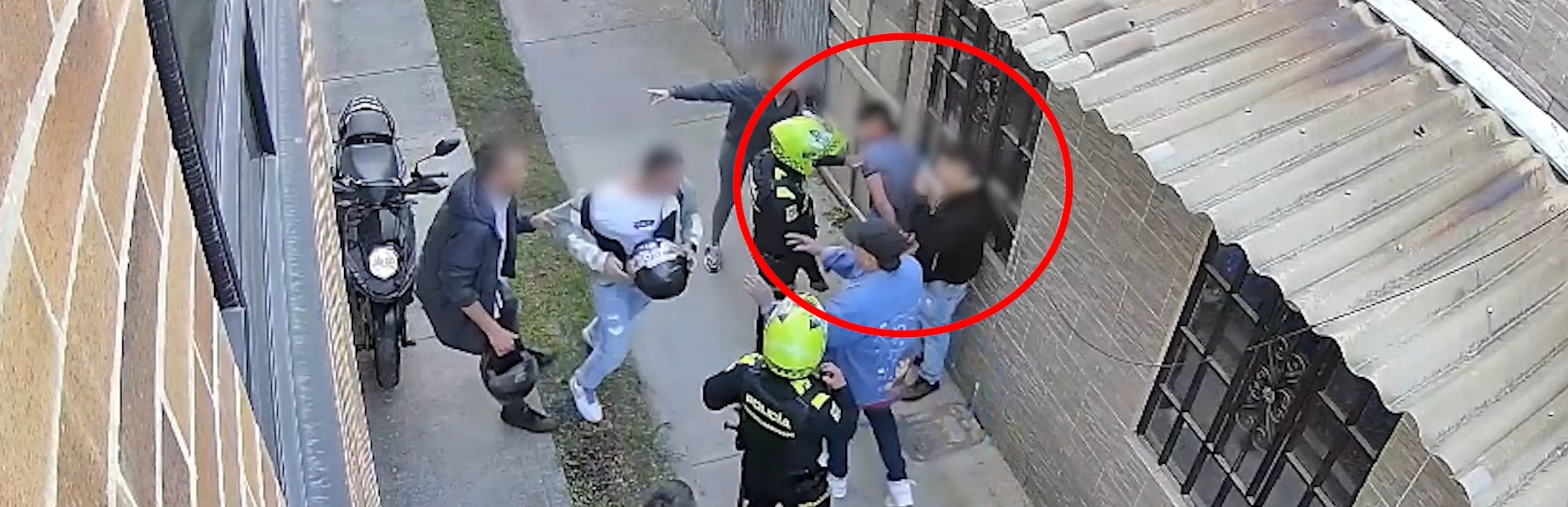 Capturados en el sector de La Alquería.