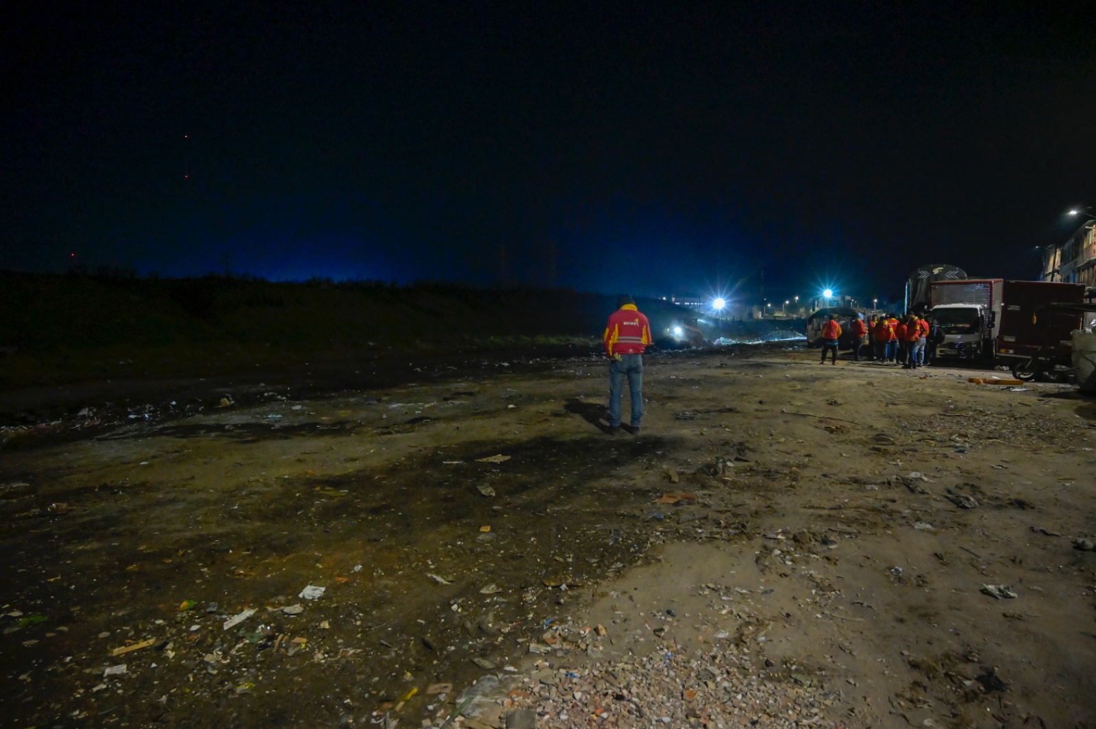 Recuperado espacio público ocupado por cambuches y bodegas ilegales de reciclaje en Jazmín Occidental, en Kennedy