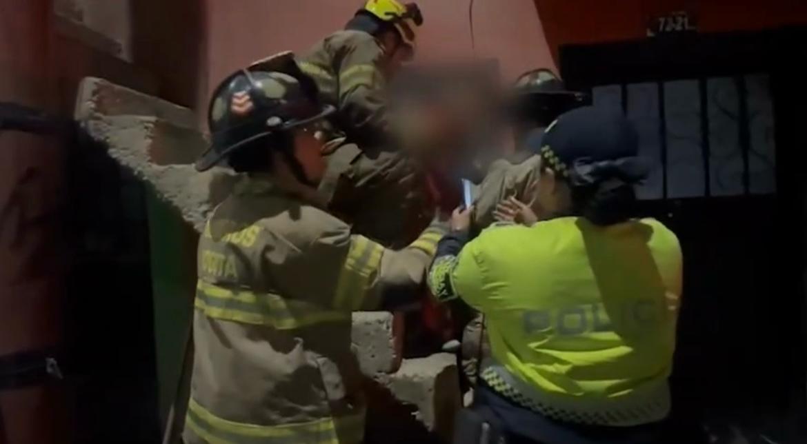 Policía rescata a dos niños presuntamente abandonados en Ciudad Bolívar 
